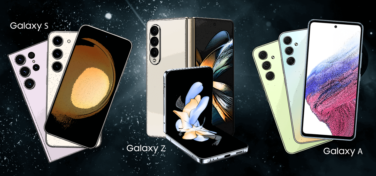 Samsung Galaxy im Vergleich