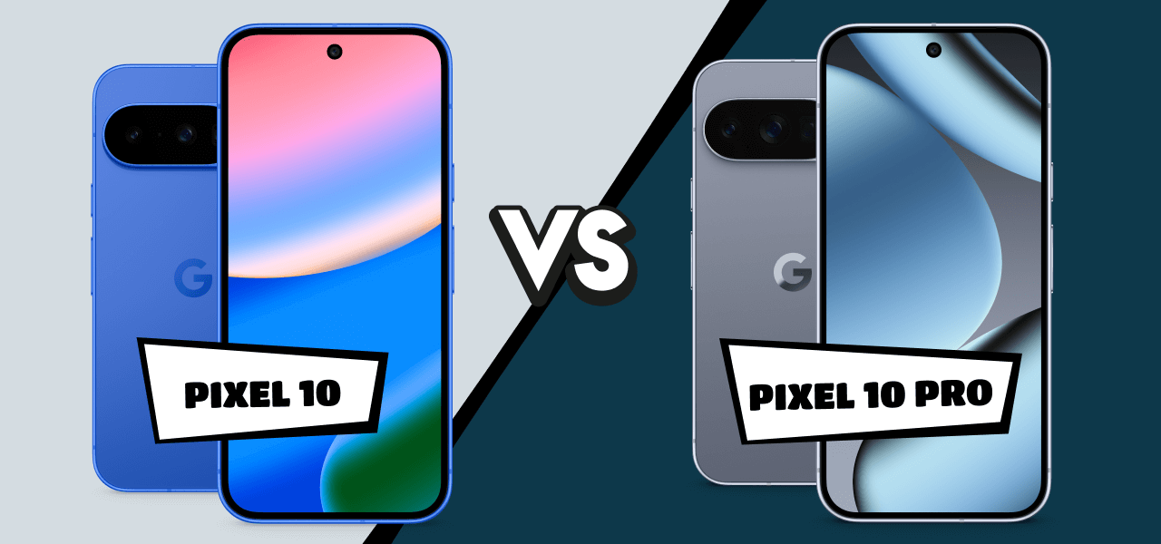 Vergleich Google Pixel 10 und Pixel 10 Pro