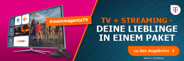 Telekom MagentaTV - Streaming und TV in einem Paket