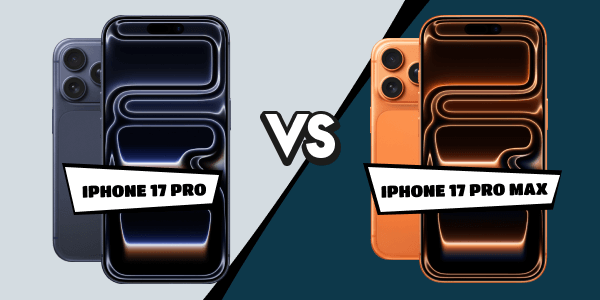 iPhone 17 Pro vs. iPhone 17 Pro Max Vergleich