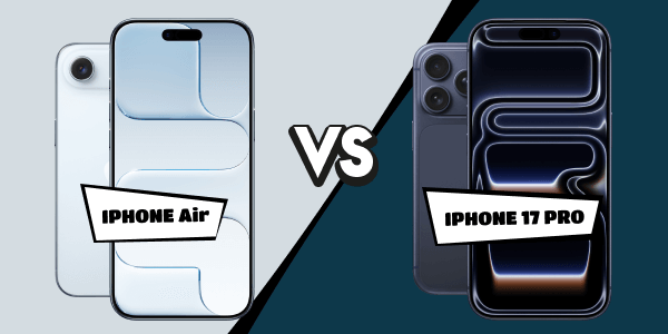 iPhone 17 Pro vs. iPhone Air Vergleich