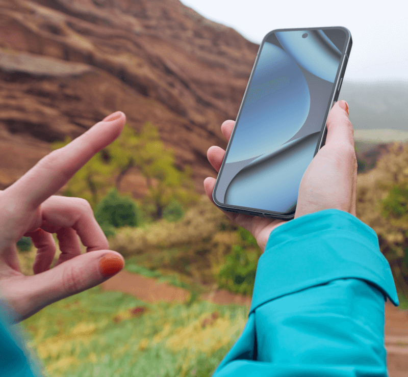 Das Display des Google Pixel 10 Pro