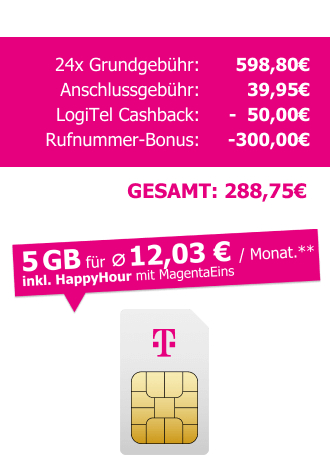 MagentaMobil Basic 50 Cashback