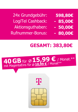 MagentaMobil S Young 85 Cashback