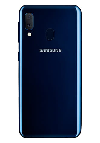 samsung galaxy a20e blue