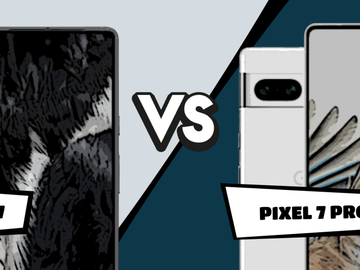 Google Pixel 7 vs. Google Pixel Vergleich Unser Pro: 7